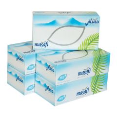 Masafi Pure Soft Care 2 Ply White Facial Tissue - 200 Sheets x (Box of 30)