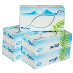 Masafi Pure Soft Care 2 Ply White Facial Tissue - 150 Sheets x (Box of 30)