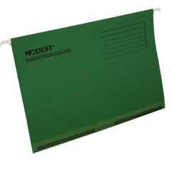 Modest MS 907 Suspension Folder - F/S - Green (Pack of 50)