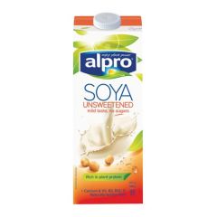 Alpro Unsweetened Soya Milk - 1 Liter