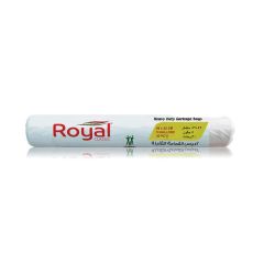 Royal Classic White Bin Liner - 46 x 52cm - 5 Gallon - 30 Bags/Roll x (Box of 20)