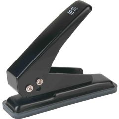 FIS FSPUJ19 One Hole Punch - 20 Sheets Capacity - Black