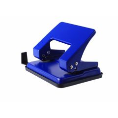 Allwin 0084 Metal Two Hole Punch - 16 Sheets Capacity - Assorted Color