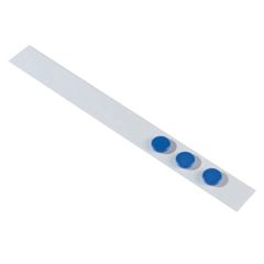 Dahle 95355-20988 Wall Rail Set with 3 Magnets - 500 x 50mm - White