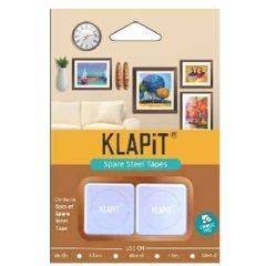 KLAPiT Spare Steel Tapes Without Magnet (Pack of 6)