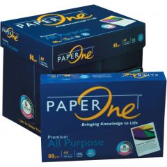 PaperOne All Purpose A4 Premium Quality Paper - 80gsm (5 Reams / Box)