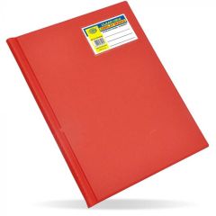 FIS FSDA36A4RE Display Book with 36 Pockets - A4 - Red