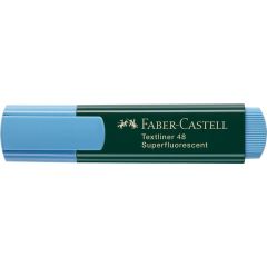 Faber Castell Textliner 48 Superfluorescent Highlighter - Blue (Pack of 10)