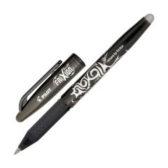 Pilot Frixion Erasable Roller Pen - 0.7mm - Black (Pack of 12)