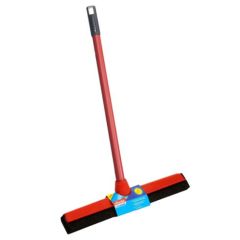 Vileda Easy Fix Floor Wiper with Stick - 35cm - Red
