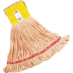 Rubbermaid A11106OR00 Web Foot Antimicrobial Wet Mop - Orange (Pack of 6)