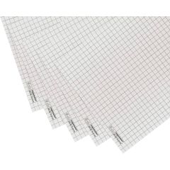 Magnetoplan COP 1227101 One Side Graph & Backside Blank Flip Chart Paper - 80 gsm - 650 x 930mm - 20 Sheets
