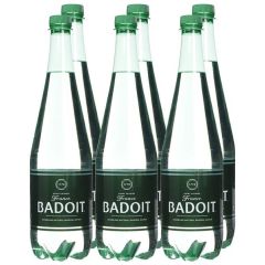 Badoit Sparkling Natural Mineral Water - 1 Liter x (Pack of 6)