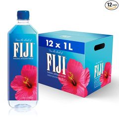 Fiji Natural Artesian Water - 1 Liter x (Pack of 12)