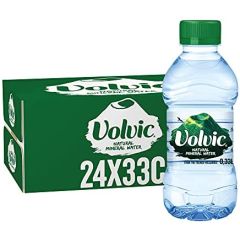 Volvic Natural Mineral Water - 330ml x (Pack of 24)