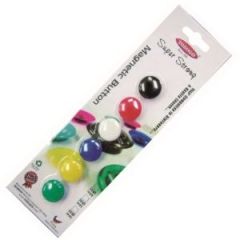 Yosogo Super Strong Magnetic Button - 20mm(D) - Assorted Color (Pack of 6)