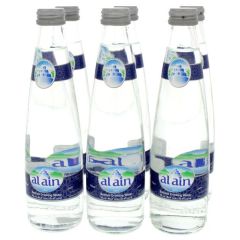 Al Ain Drinking Water - 330ml Glass Bottle x (Pack of 6)