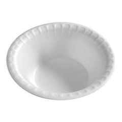 Al Daya 12Oz Foam Bowl - White (Pack of 250)