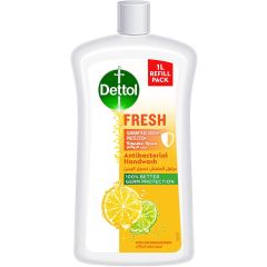 Dettol Fresh Antibacterial Hand Wash - Citrus & Orange Blossom, 1 Liter