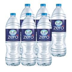 Al Ain Zero Sodium Bottled Drinking Water - 1.5 Liter x (Pack of 12)