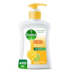 Dettol Fresh Antibacterial Hand Wash - Citrus & Orange Blossom, 400ml