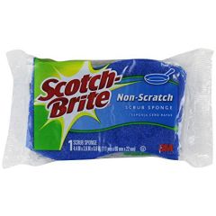 3M Scotch Brite Non Scratch Scrub Sponge - 1 Piece