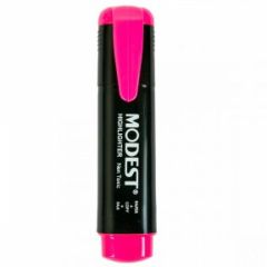 Modest MS 810-PI Highlighter - Pink (Pack of 10)