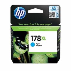 HP 178XL High Yield Ink Cartridge - Cyan (CB323HE)