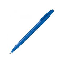 Pentel S520 Fiber Tip Sign Pen - 2mm Tip - Blue (Pack of 12)