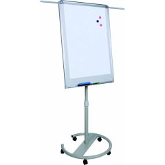 Modest F13 Movable Flipchart Board with Side Arm - 70cm x 100cm
