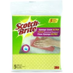 3M Scotch Brite Ultra Sponge Cloth (5 / Pack)