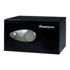 Sentry X105 Security Safe - 8.9" H x 16.9" W x 14.6" D - Digital Lock - Black
