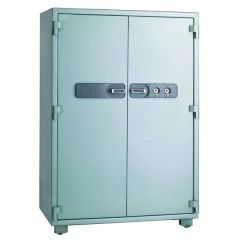 Eagle SS-700 Double Door Fire Resistant Safe - 2 Keylock - Grey White
