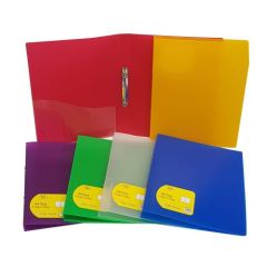 Deluxe AMT-3515/2 2D-Ring Binder - 18mm - A4 - Assorted Color