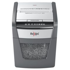 Rexel Optimum AutoFeed+ 50X Automatic Paper Shredder - 4 x 28mm Cross Cut