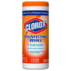 Clorox Disinfecting Wet Wipes - Orange Fusion - 35 Wet Wipes