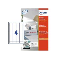 Avery L4794-10 Tent Cards - 120 x 45mm - 40 Labels x 10 Sheets