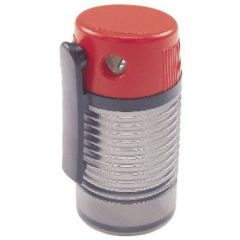 Dahle 53466-21376 Canister Pencil Sharpener - Grey/Red
