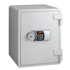 Eagle YES-031DK Fire Resistant Safe - Digital Lock & Key Lock - White