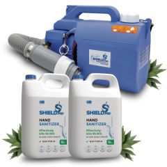 ShieldMe Electric Cold Fogger & Disinfectant Liquid (2 x 5 Liters)
