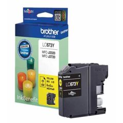 Brother LC673Y InkBenefit Cartridge - Yellow