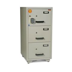 Valberg FC3E-KK Fire Resistant Cabinet with 3 Drawers - Digital Lock &  Key Lock