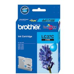 Brother LC37C Genuine Ink Cartridge - Cyan
