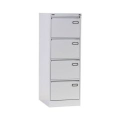 Rexel RXL 304 ST Filing Cabinet with 4 Drawers - Key Lock -  Grey
