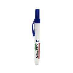 Artline EK-593A Clix Retractable Whiteboard Marker - Chisel Tip - Blue (Pack of 12)