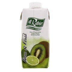 Al-Rabie Kiwi Lime Juice - 330ml x (Pack of 18)