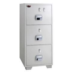 Eagle SF680-3TKK Fire Resistant Filing Cabinet with 3 Drawer - Key Lock 