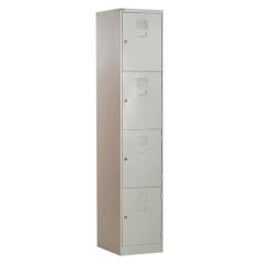 Furnit FTL-104 Four Tier/Door Locker - 1800 x 400 x 475mm