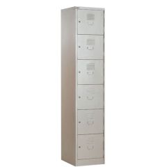 Furnit FTL-106 Six Tier/Door Locker - 1800 x 400 x 475mm