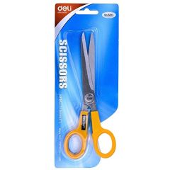 Deli 6013 Scissors - 7" - Yellow - 1 Piece